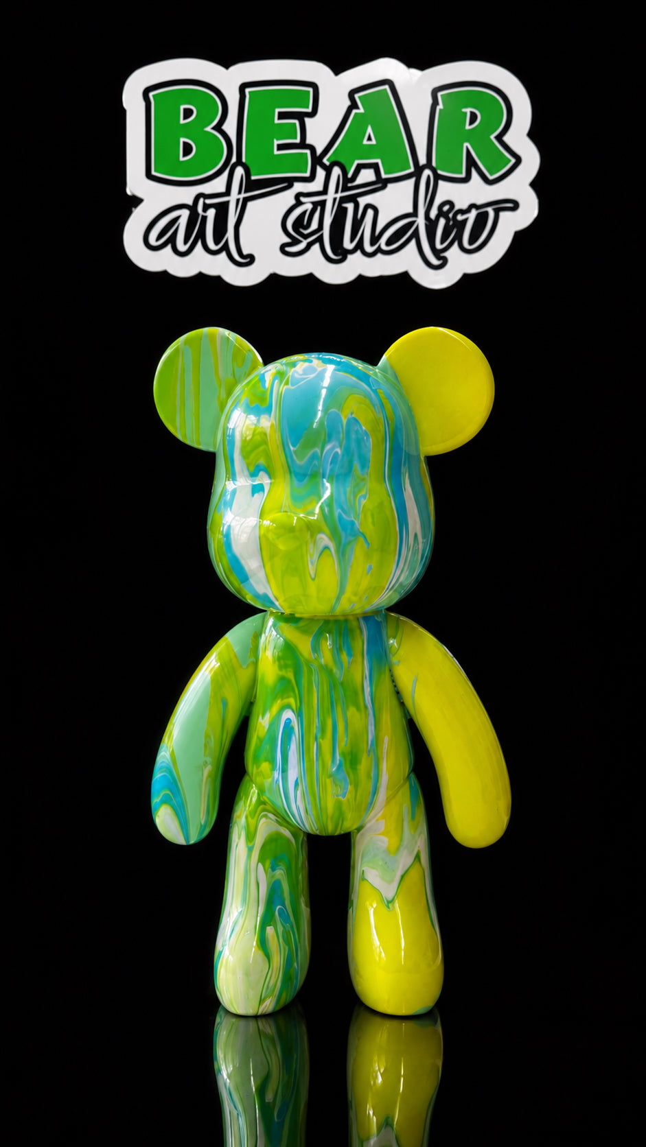 DIY Fluid Art Bear Kit